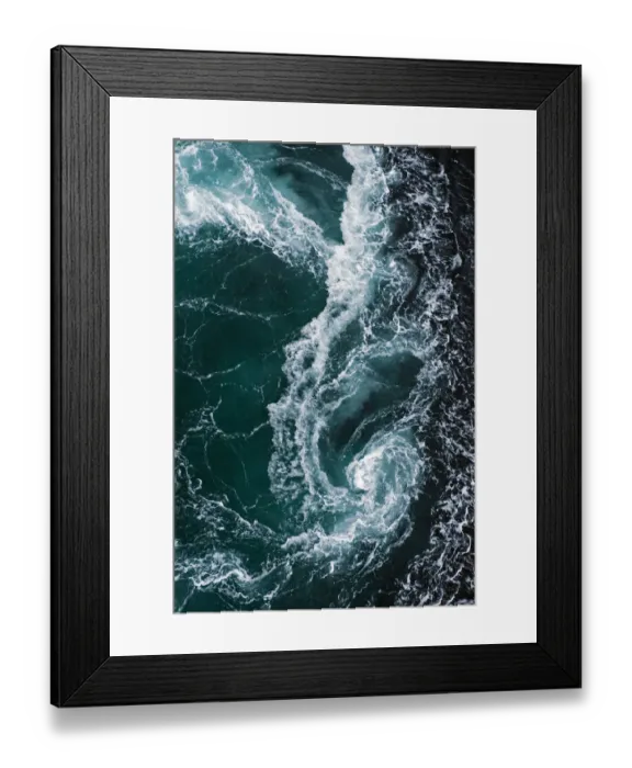 Framed Print : Whirlpool in the sea, Saltstraumen, Bod, Norway, October 2008 Framed Print : Whirlpool in the sea, Saltstraumen, Bod, Norway, October 2008