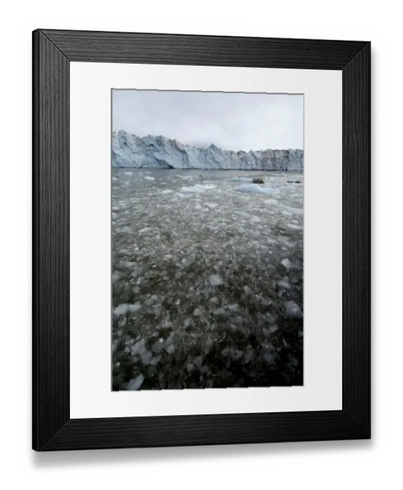 Framed Print : Kings glacier, Kungsfjord, Svalbard, Norway, June 2008 Framed Print : Kings glacier, Kungsfjord, Svalbard, Norway, June 2008