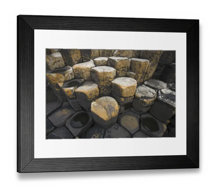 Framed Print : Basalt rocks, Giants Causeway, Unesco Heritage Site, Northern Ireland, June 2009 Framed Print : Basalt rocks, Giants Causeway, Unesco Heritage Site, Northern Ireland, June 2009