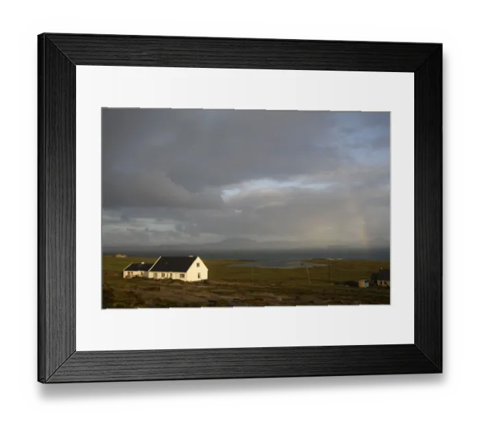 Framed Print : Houses on Tory island, County Donegal, Ireland, June 2009 Framed Print : Houses on Tory island, County Donegal, Ireland, June 2009
