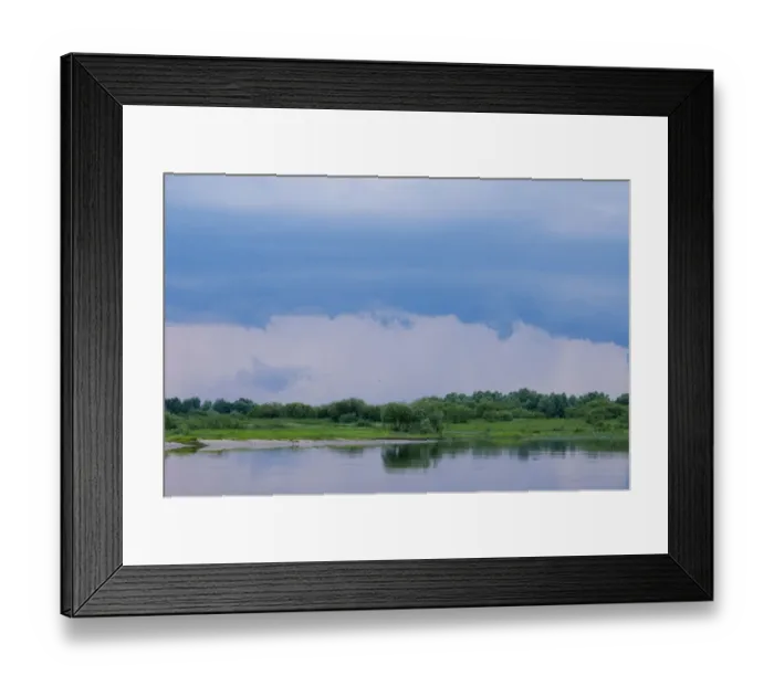 Framed Print : Prypiat river landscape, Belarus, June 2009 Framed Print : Prypiat river landscape, Belarus, June 2009