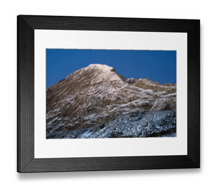 Framed Print : Light snow on Prutas peak, Durmitor NP, Montenegro, October 2008 Framed Print : Light snow on Prutas peak, Durmitor NP, Montenegro, October 2008