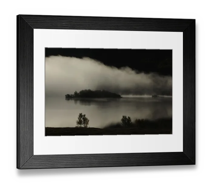 Framed Print : Clouds over lake, Forollhogna National Park, Norway, September 2008 Framed Print : Clouds over lake, Forollhogna National Park, Norway, September 2008