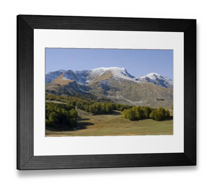 Framed Print : First snow on Savin Kuk and Veliki Medved, Durmitor NP, Montenegro, October 2008 Framed Print : First snow on Savin Kuk and Veliki Medved, Durmitor NP, Montenegro, October 2008