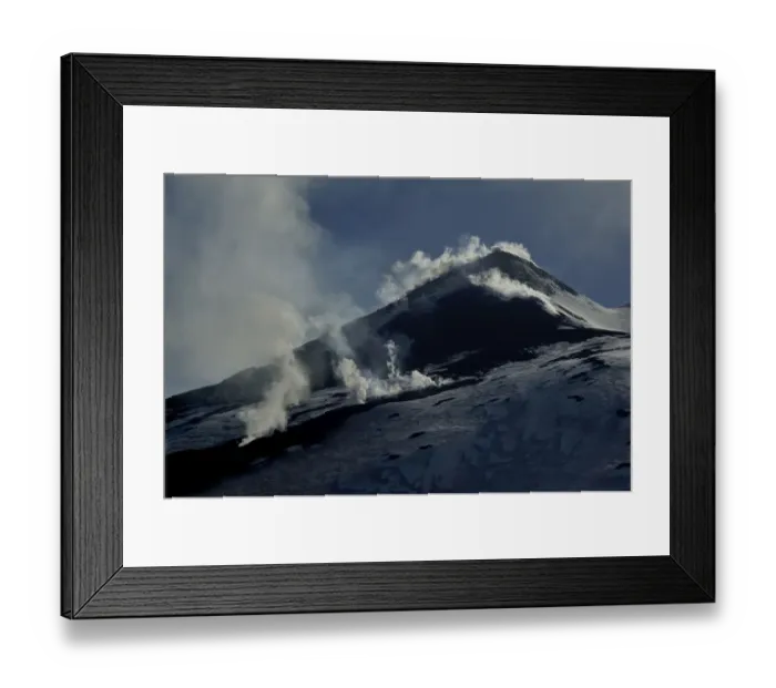 Framed Print : Fumaroles on the South East crater of Mount Etna Volcano, Sicily, Italy, May 2009 Framed Print : Fumaroles on the South East crater of Mount Etna Volcano, Sicily, Italy, May 2009