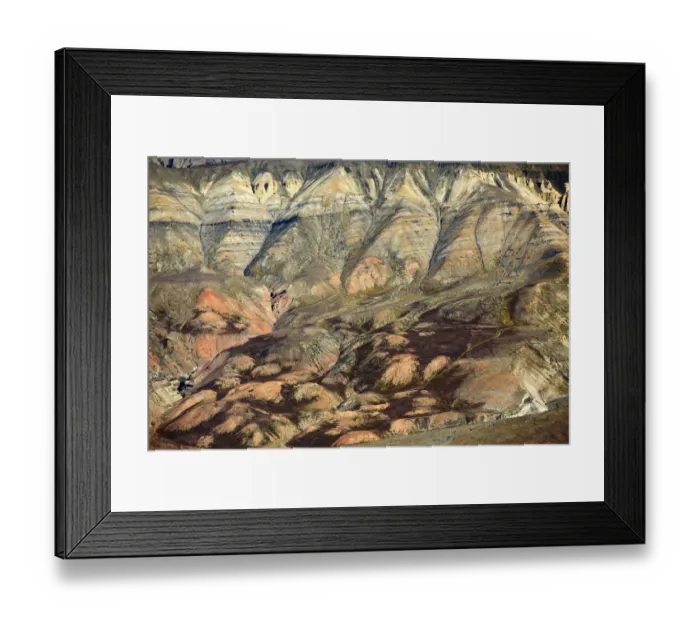 Framed Print : Mountainous landscape near Qullissat, Greenland, August 2009 Framed Print : Mountainous landscape near Qullissat, Greenland, August 2009