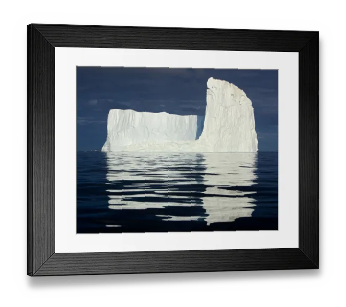 Framed Print : Icebergs, Disko Bay, Greenland, August 2009 Framed Print : Icebergs, Disko Bay, Greenland, August 2009