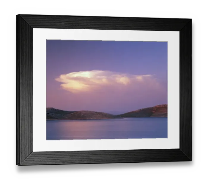 Framed Print : Storm cloud over Kornat Island, Kornati National Park, Croatia, May 2009 Framed Print : Storm cloud over Kornat Island, Kornati National Park, Croatia, May 2009