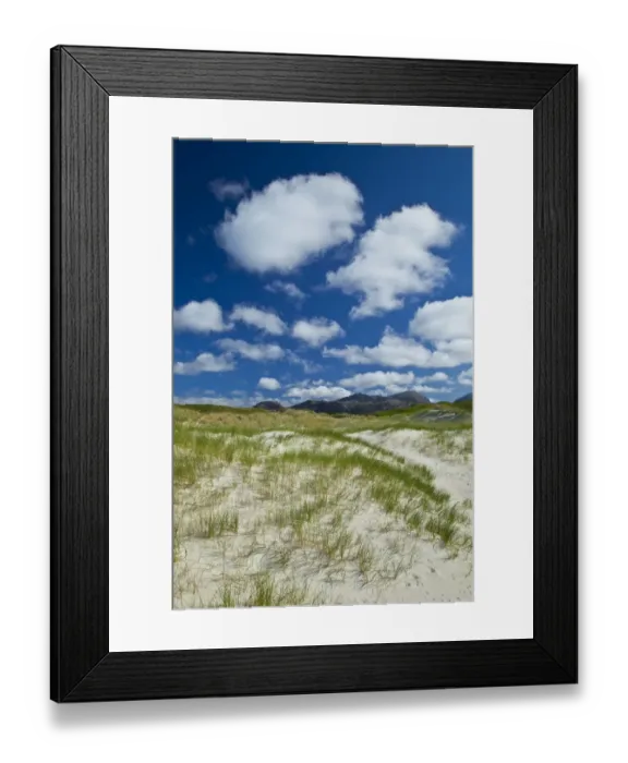 Framed Print : Traigh Uuige sand dunes, Androil Beach, Lewis, Outer Hebrides, Scotland, UK, June 2009 Framed Print : Traigh Uuige sand dunes, Androil Beach, Lewis, Outer Hebrides, Scotland, UK, June 2009
