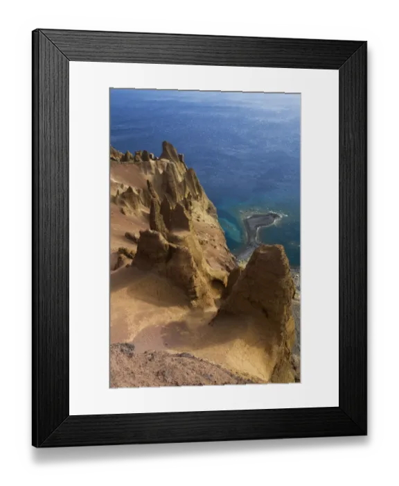 Framed Print : Coastal cliffs, Deserta Grande, Desertas Islands, Madeira, Madeira, Portugal, August 2009 Framed Print : Coastal cliffs, Deserta Grande, Desertas Islands, Madeira, Madeira, Portugal, August 2009