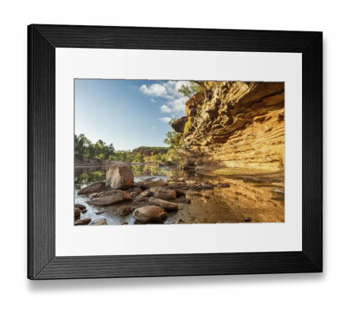 Framed Print : Murchison River Gorge, Kalbarri National Park, Western Australia, December 2015 Framed Print : Murchison River Gorge, Kalbarri National Park, Western Australia, December 2015