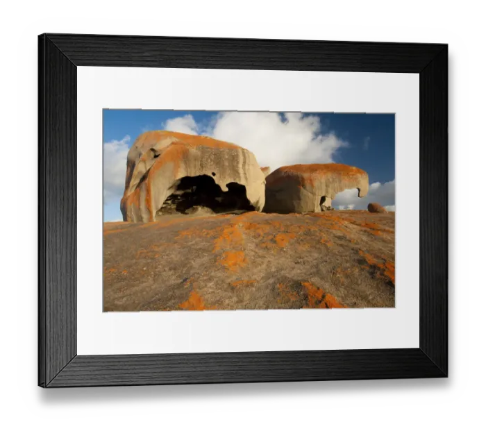 Framed Print : Remarkable Rocks, Flinders Chase National Park, Kangaroo Island, South Australia State