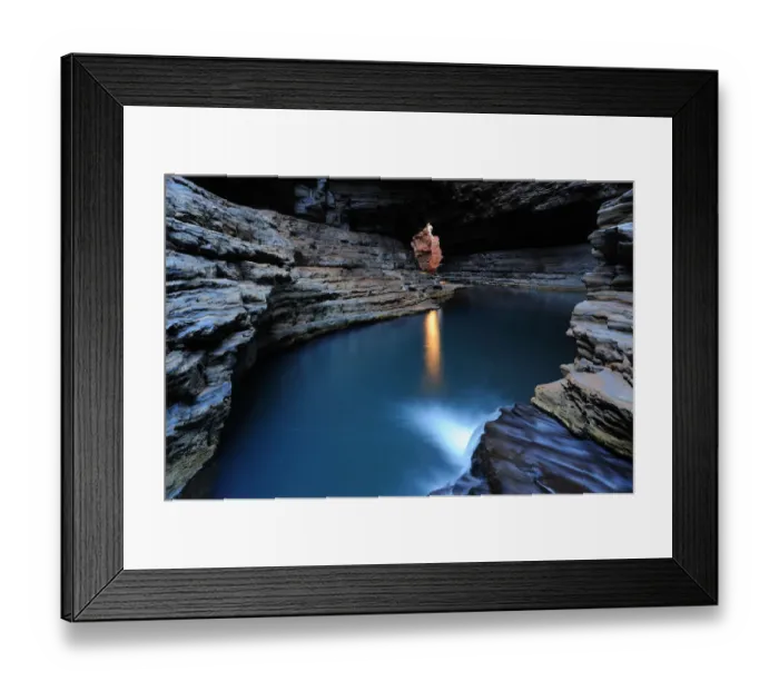 Framed Print : Kermit pool in Hancock gorge, Karijini National Park, Pilbara, Western Australia Framed Print : Kermit pool in Hancock gorge, Karijini National Park, Pilbara, Western Australia