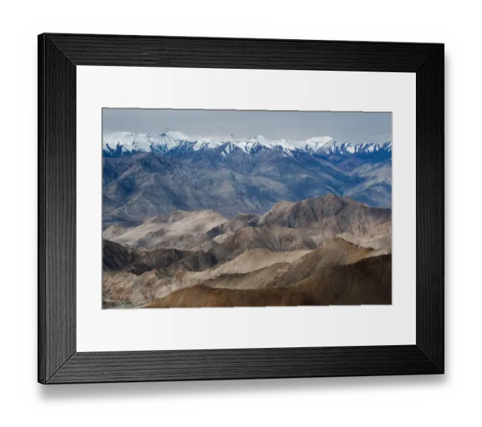 Framed Print : View from the road between Leh and Kardung La, Ladakh, India, June 2010 Framed Print : View from the road between Leh and Kardung La, Ladakh, India, June 2010