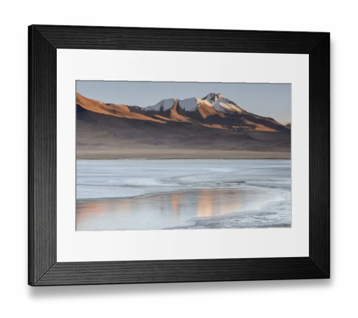 Framed Print : Laguna Hedionda at sunrise, between Polques and Quetena, Altiplano, Bolivia, April 2017 Framed Print : Laguna Hedionda at sunrise, between Polques and Quetena, Altiplano, Bolivia, April 2017