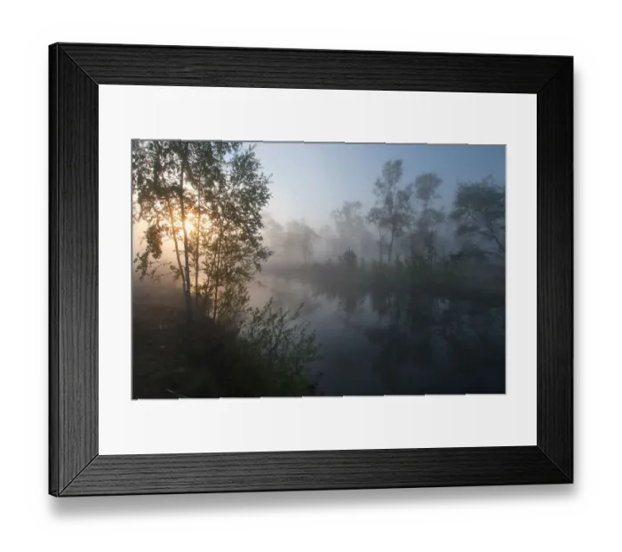 Framed Print : Groot Schietveld at sunrise, Wuustwezel, Belgium, May 2010 Framed Print : Groot Schietveld at sunrise, Wuustwezel, Belgium, May 2010