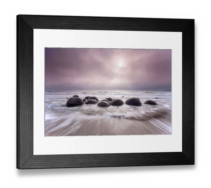 Framed Print : Moeraki Boulders, Koekohe Beach, Otago, New Zealand, October 2010 Framed Print : Moeraki Boulders, Koekohe Beach, Otago, New Zealand, October 2010