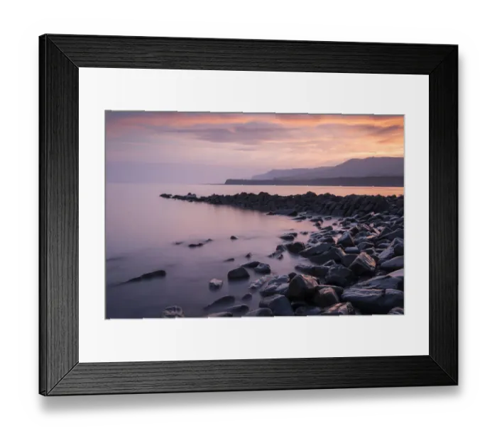 Framed Print : RF - Clavells Pier, Kimmeridge Bay, at sunset, The Purbecks, Dorset, UK, June 2017 Framed Print : RF - Clavells Pier, Kimmeridge Bay, at sunset, The Purbecks, Dorset, UK, June 2017