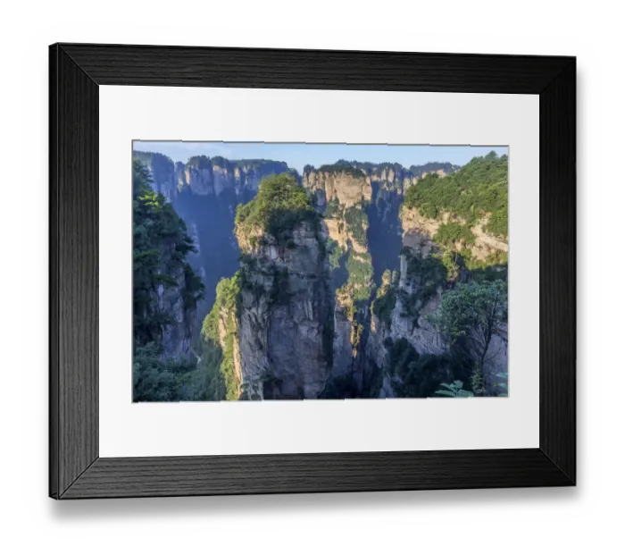 Framed Print : Hallelujah Mountains (Floating Mountains), Zhangjiajie National Forest Park UNESCO Framed Print : Hallelujah Mountains (Floating Mountains), Zhangjiajie National Forest Park UNESCO