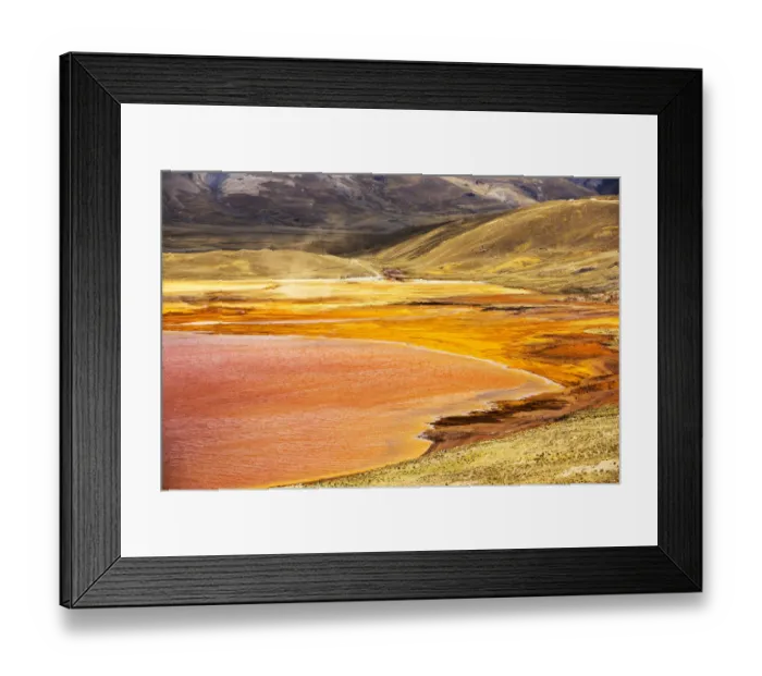 Framed Print : Laguna Miluni a reservoir fed by glacial melt water from the Andean peak of Huayna Potosi Framed Print : Laguna Miluni a reservoir fed by glacial melt water from the Andean peak of Huayna Potosi