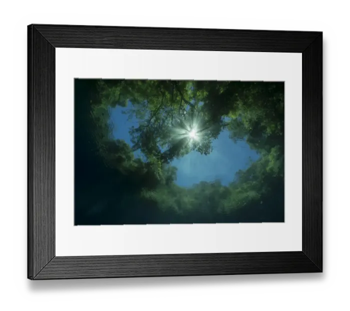 Framed Print : Lagoa Misteriosa at the bottom of a sink hole in limestone region, Serra da Bodoquena Framed Print : Lagoa Misteriosa at the bottom of a sink hole in limestone region, Serra da Bodoquena