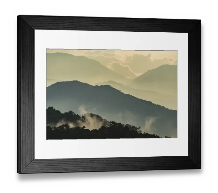 Framed Print : Mountain landscape of Talamanca Range, Talamanca Range-La Amistad Reserves / La Amistad Framed Print : Mountain landscape of Talamanca Range, Talamanca Range-La Amistad Reserves / La Amistad