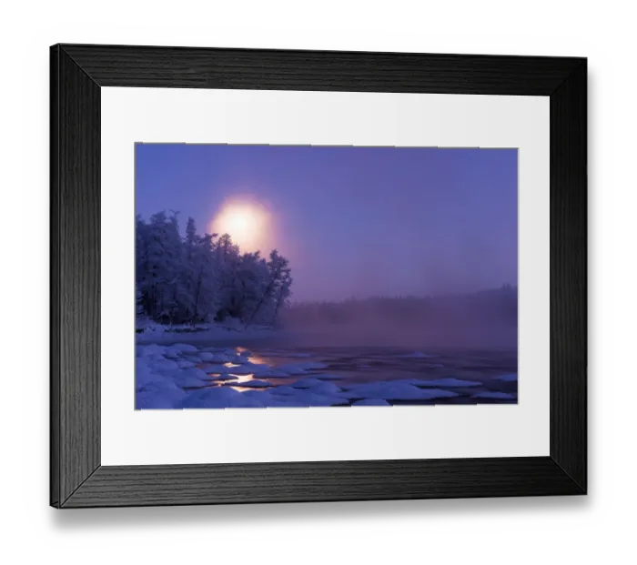 Framed Print : Moonrise at twilight, Putoransky State Nature Reserve, Putorana Plateau, Siberia, Russia Framed Print : Moonrise at twilight, Putoransky State Nature Reserve, Putorana Plateau, Siberia, Russia