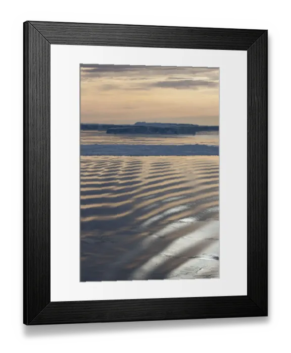 Framed Print : Grease ice forming on the on the waters surface in Weddell Sea, Antarctica Framed Print : Grease ice forming on the on the waters surface in Weddell Sea, Antarctica