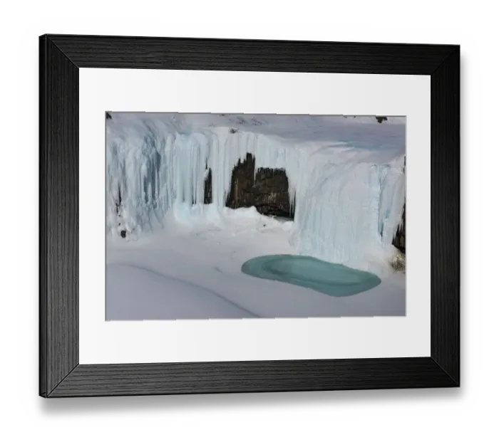 Framed Print : Frozen waterfall, Putoransky State Nature Reserve, Putorana Plateau, Siberia, Russia Framed Print : Frozen waterfall, Putoransky State Nature Reserve, Putorana Plateau, Siberia, Russia