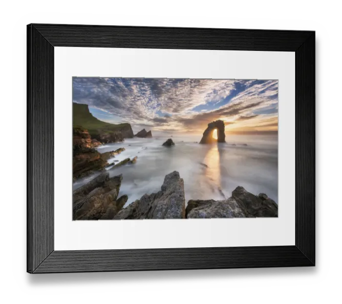 Framed Print : Gaada Stack, Foula, Shetland, Scotland, UK. August, 2016 Framed Print : Gaada Stack, Foula, Shetland, Scotland, UK. August, 2016