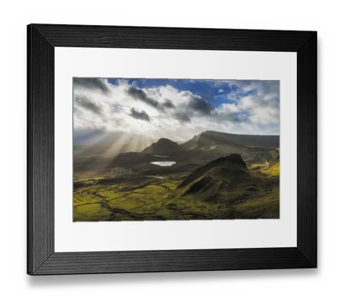 Framed Print : The Quiraing, Trotternish Peninsula, Isle of Skye, Inner Hebrides, Scotland, UK. January 2015 Framed Print : The Quiraing, Trotternish Peninsula, Isle of Skye, Inner Hebrides, Scotland, UK. January 2015