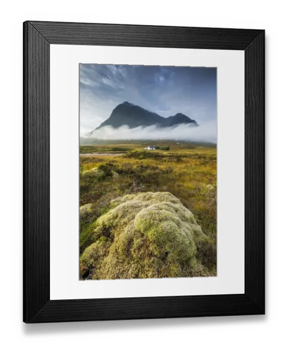Framed Print : Buachaille Etive Mor, Rannoch Moor, Highlands, Scotland, UK. September 2013