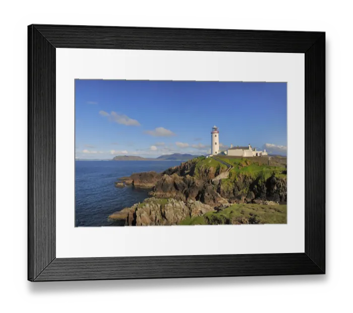 Framed Print : Lighthouse on Fanad Head, County Donegal, Republic of Ireland, UK, August 2011