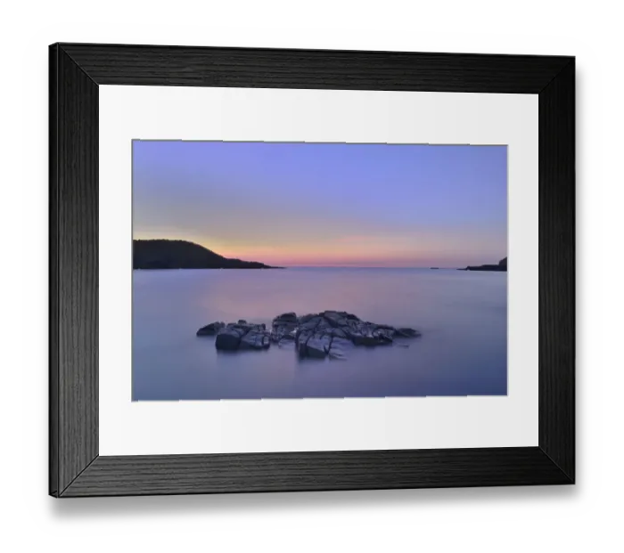 Framed Print : View from Altweary Bay to Melmore Head, Rosguill Peninsula at dusk, County Donegal Framed Print : View from Altweary Bay to Melmore Head, Rosguill Peninsula at dusk, County Donegal