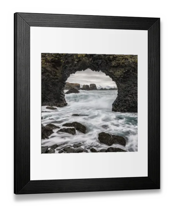 Framed Print : Gatklettur, Arnarstapi, Snaefellsnes Peninsula, Iceland, March 2017 Framed Print : Gatklettur, Arnarstapi, Snaefellsnes Peninsula, Iceland, March 2017