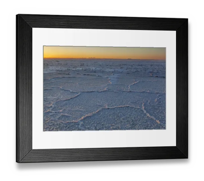 Framed Print : Saltpan, San Ignacio Lagoon, El Vizcaino Biosphere Reserve, Baja California, Mexico Framed Print : Saltpan, San Ignacio Lagoon, El Vizcaino Biosphere Reserve, Baja California, Mexico