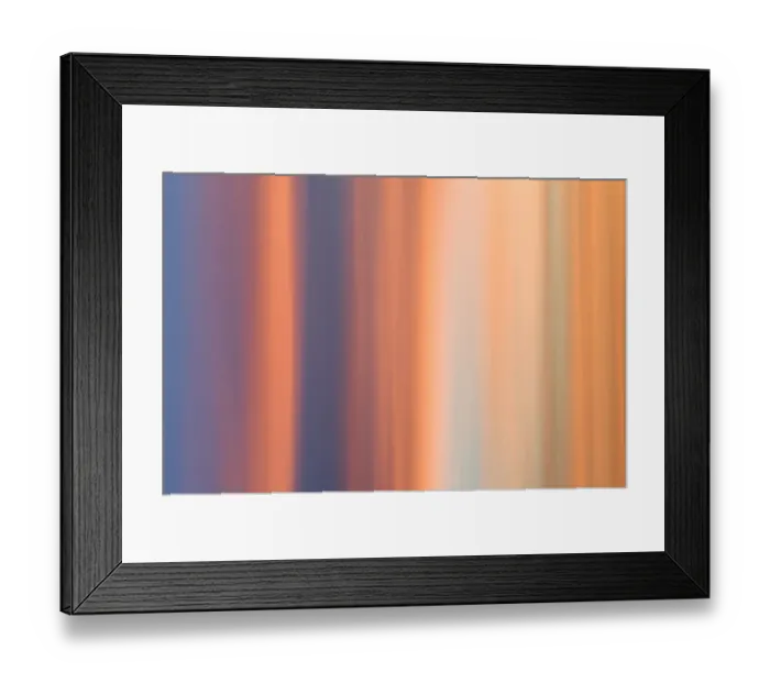 Framed Print : Bands of colour created by clouds at dusk, Tartumaa, Estonia, May Framed Print : Bands of colour created by clouds at dusk, Tartumaa, Estonia, May