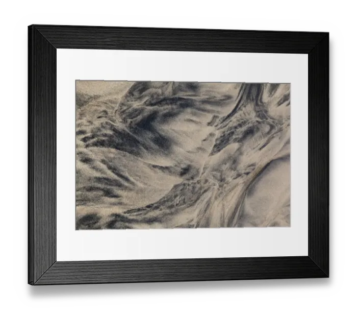 Framed Print : Patterns in sand, North Harris, Outer Hebrides, Scotland, UK, October 2010 Framed Print : Patterns in sand, North Harris, Outer Hebrides, Scotland, UK, October 2010