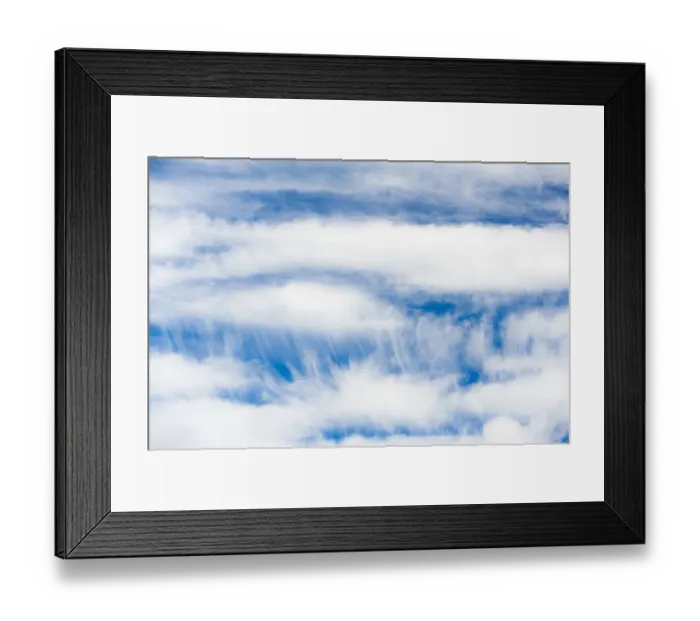 Framed Print : Stratus and cirrus clouds above the Isle of Coll. Scotland, August 2012 Framed Print : Stratus and cirrus clouds above the Isle of Coll. Scotland, August 2012