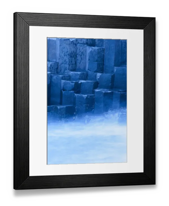 Framed Print : Mist around the basalt columns of Giants Causeway, UNESCO World Heritage Site Framed Print : Mist around the basalt columns of Giants Causeway, UNESCO World Heritage Site