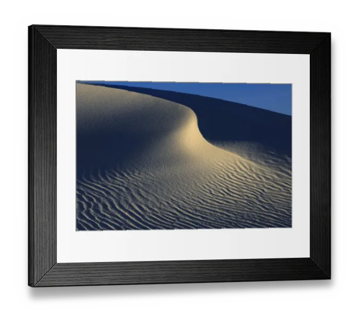Framed Print : Irregular ripples on gypsum sand dunes created by high winds, White Sands National Monument Framed Print : Irregular ripples on gypsum sand dunes created by high winds, White Sands National Monument