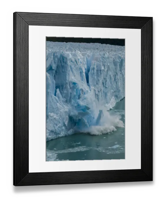 Framed Print : Ice calving from Perito Moreno Glacier, Los Glaciares National Park, Santa Cruz, Patagonia Framed Print : Ice calving from Perito Moreno Glacier, Los Glaciares National Park, Santa Cruz, Patagonia