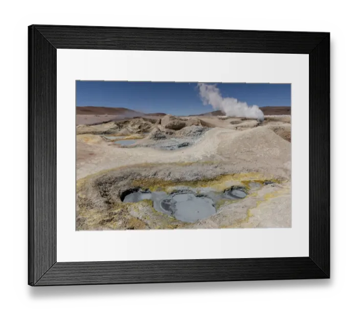 Framed Print : Sol de Manana geyser bassin, Reserva Eduardo Avaroa, Altiplano, Bolivia Framed Print : Sol de Manana geyser bassin, Reserva Eduardo Avaroa, Altiplano, Bolivia