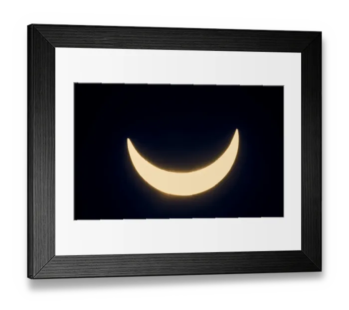 Framed Print : Solar eclipse, Finland, 20 March 2015 Framed Print : Solar eclipse, Finland, 20 March 2015