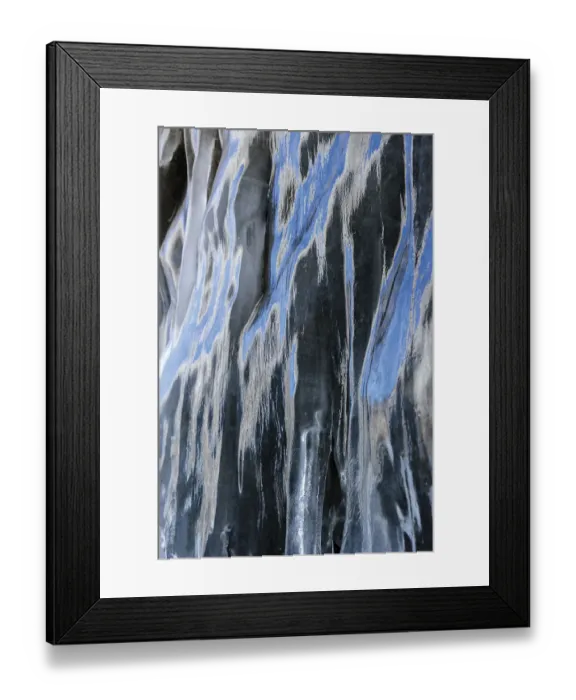 Framed Print : Ice on rocks, Lake Baikal, Siberia, Russia Framed Print : Ice on rocks, Lake Baikal, Siberia, Russia