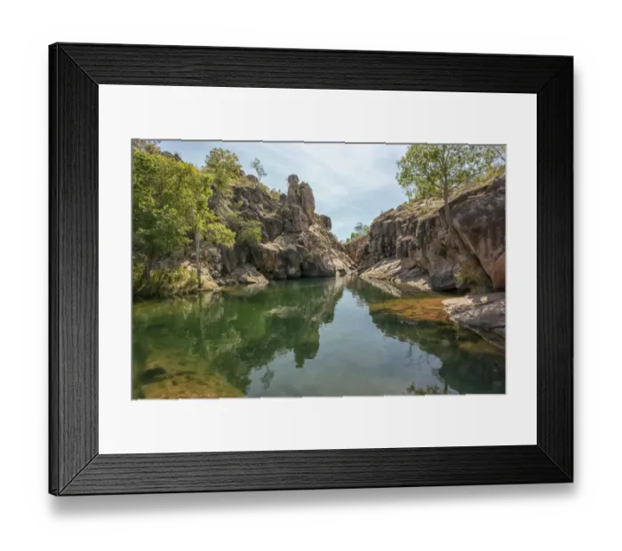 Framed Print : Freshwater pools on Waterfall Creek, at the top of Gunlom Falls. Mary River, Kakadu National Park Framed Print : Freshwater pools on Waterfall Creek, at the top of Gunlom Falls. Mary River, Kakadu National Park