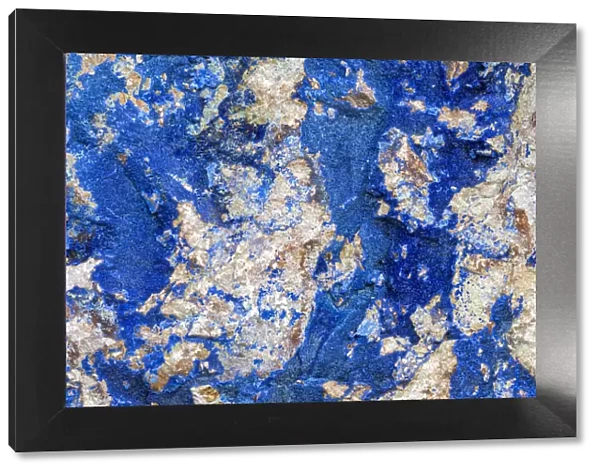 Azurite  /  Chessylite, soft, deep blue copper mineral