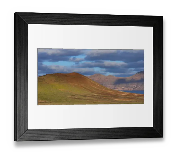 Framed Print : Landscape of Riscos de Famara, Lanzarote Island, Canary Islands Framed Print : Landscape of Riscos de Famara, Lanzarote Island, Canary Islands
