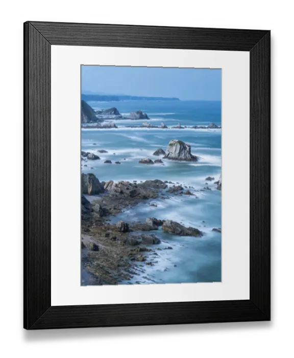 Framed Print : El Silencio beach, Castaneras, Asturias, Spain, September 2017 Framed Print : El Silencio beach, Castaneras, Asturias, Spain, September 2017