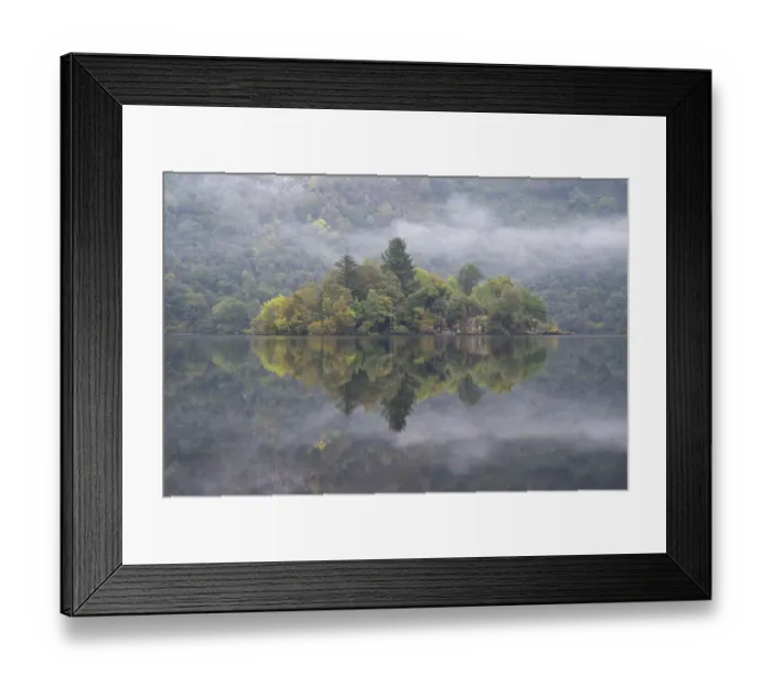 Framed Print : Forested island on Loch Lomond, Loch Lomond and the Trossachs National Park, Scotland, UK Framed Print : Forested island on Loch Lomond, Loch Lomond and the Trossachs National Park, Scotland, UK